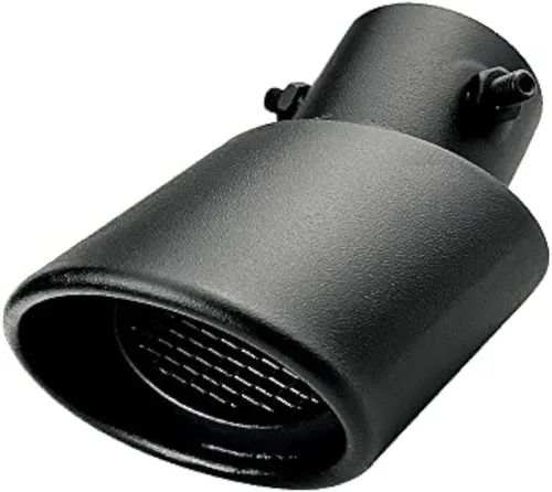 Miniatura 5 de tubo de escape de acero inoxidable pulido para coche, silenciador de escape trasero de 63 mm / 2.5 pulgadas, con malla, accesorios universales