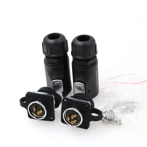 Miniatura 4 de LP20 - Conector de aviación de 3 pines, conectores de cable impermeables industriales para industrial, energía, automóvil, proyecto de lámpara LED