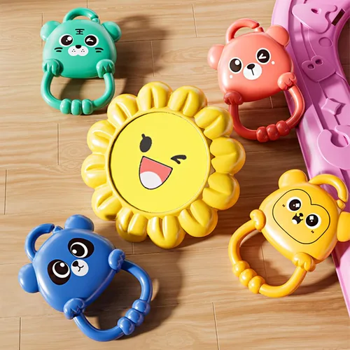 Miniatura 4 de Tapete de juego para bebé, gimnasio para bebé, tocar piano tiempo boca abajo, tapete de actividad para bebé, música y luces para niño y niña