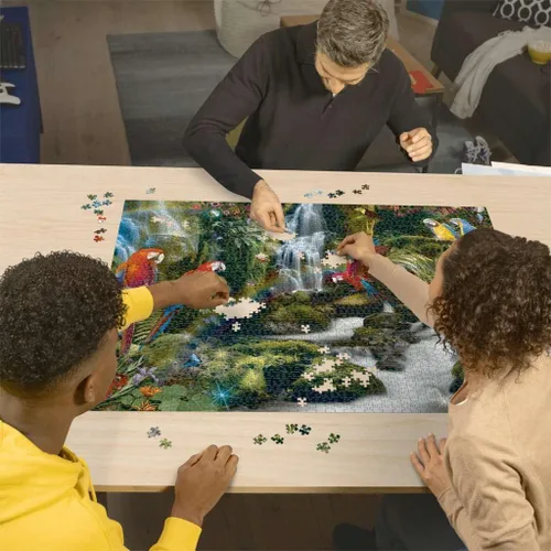 Miniatura 3 de Ravensburger Puzzle 17111 Loros coloridos en la selva-2000 piezas