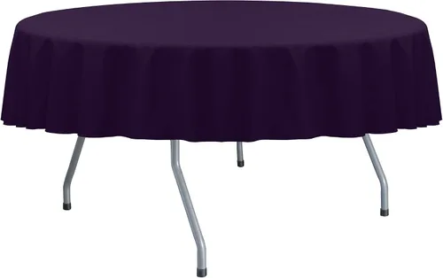 Miniatura 39 de Ultimate Textile Cotton-Feel - Mantel redondo de comedor fino de 72 pulgadas, color verde militar