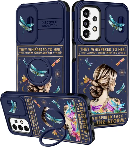 Miniatura 145 de Funermei Funda para teléfono Samsung Galaxy Note 10 Plus – Funda femenina bonita para niñas, diseño inspirador estético con funda para cámara