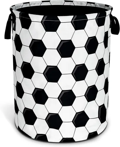 Miniatura 10 de Cesta de lavandería con diseño de corazón azul, divertida bolsa plegable de tela Oxford, cesta de almacenamiento de ropa, organizador para baño