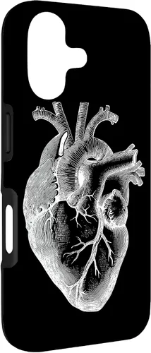 Miniatura 3 de Anatomical Human Heart Doctor Gift Heart Anatomy Case for iPhone 17