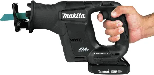 Miniatura 4 de Makita XRJ07R1B 18V LXT Kit de sierra recíproca inalámbrica sin escobillas de iones de litio subcompacto (2.0Ah)