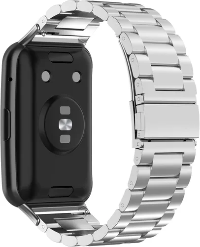 Miniatura 2 de Correa de repuesto compatible con Huawei Watch, correas de metal de acero inoxidable para mujeres y hombres para reloj Huawei compatible con reloj