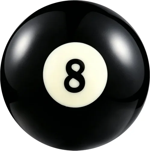 Pomo de palanca de cambios de 8 bolas para la mayoría de vehículos automáticos manuales (negro)