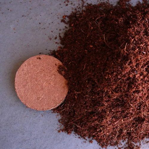 Miniatura 2 de Minute Soil - Medio de cultivo de fibra de coco comprimida - discos de 3.937 in - Paquete de 10 = 4.25 galones de tierra para macetas - Jardinería