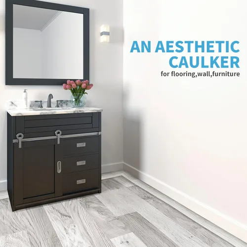 Miniatura 6 de Art3d Tira de Transición de Piso de Vinilo Autoadhesiva, Tira de Piso Laminado Tira Divisoria Plana de Piso para Unir Espacios del Piso, Transición