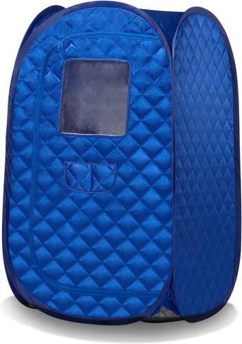 Miniatura 10 de Smartmak Tienda de Sauna de Vapor Portátil, Sala de Spa Plegable de Cuerpo Completo para Una Persona para Terapia de Desintoxicación Sin Vaporizador