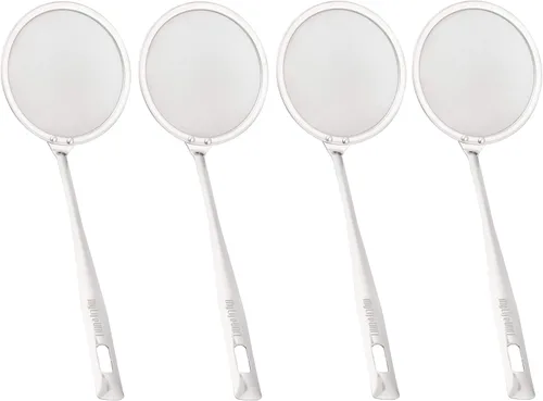 Miniatura 10 de MyLifeUNIT Espumador japonés para ollas calientes, malla de acero inoxidable, colador de alimentos de espuma y grasa, cuchara de pesca de 2.16 x