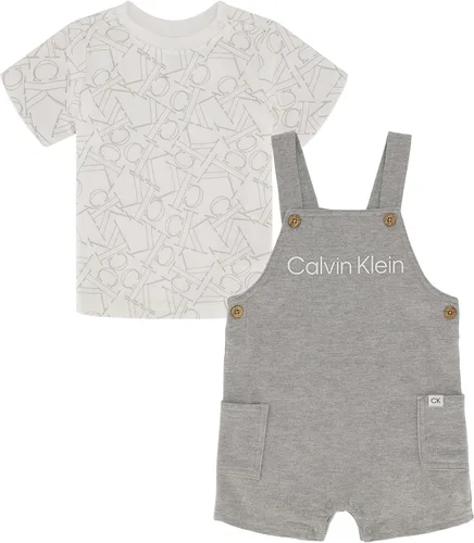 Miniatura 2 de Calvin Klein baby-boys 2 Pieces Shortall Set