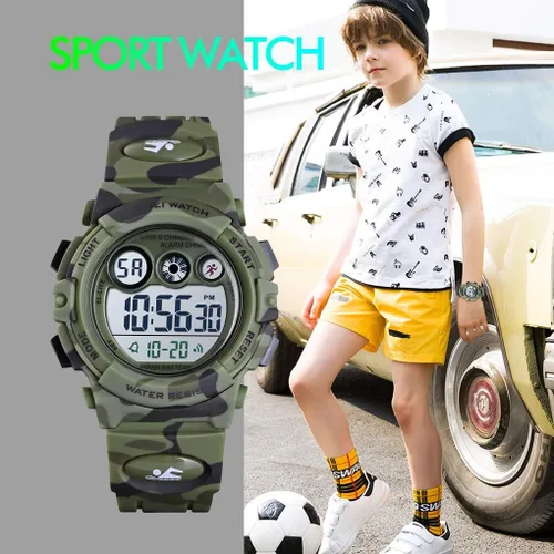 Miniatura 2 de CakCity Kids Watches Digital Sport Watches for Boys Girls Outdoor Waterproof Watches with Alarm Stopwatch Military Child Wrist Watch Ages 5-10