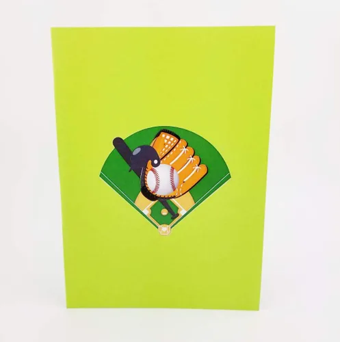 Miniatura 6 de Tarjeta de cumpleaños de béisbol, agradecimiento, cumpleaños, día del padre, felicitaciones, aniversario, jubilación, amantes del béisbol