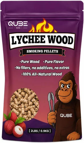 Miniatura 11 de Pellets de bambú para ahumar Humo limpio y suave de bambú asiático sostenible Funciona en todos los ahumadores y parrillas Bolsa de 2 libras