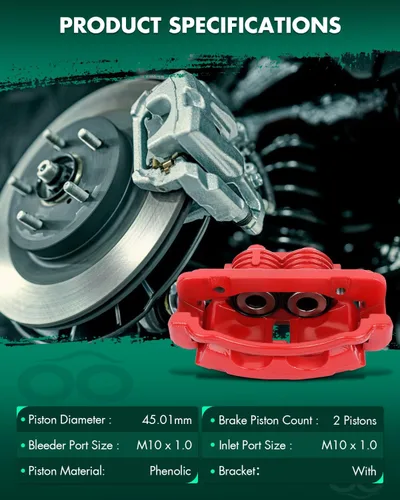 Miniatura 2 de SCITOO Pinza de freno delantera derecha con soporte 18-B4722 compatible para Ford para Mustang 1999-2002