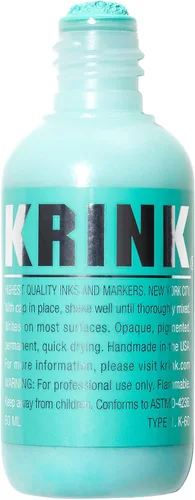 Miniatura 9 de Krink K-60 Marcador de Pintura Rojo - Marcadores de Graffiti de Bellas Artes Vibrantes y Opacos para Lienzo, Metal, Vidrio, Papel y Más - Marcador