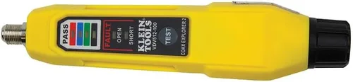 Miniatura 3 de Klein Tools Probador de cables VDV512-100, probador Coax Explorer 2 VDV, operación de botón para rastreo de cables, pruebas y mapeo de cable coaxial