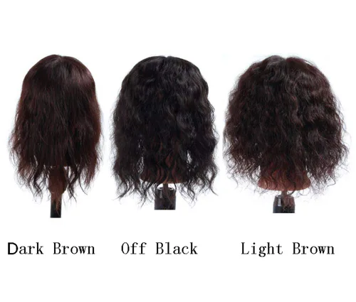 Miniatura 4 de Extensiones onduladas de cabello humano real, parte media con clip, parte superior ondulada, tupé para mujeres con pérdida de cabello