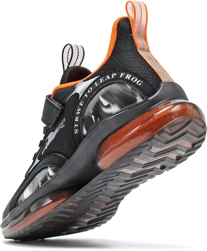Miniatura 4 de JMFCHI FASHION - Zapatos de baloncesto para niños, tenis de alta calidad para deportes al aire libre, Zapatos antideslizantes para niños pequeños