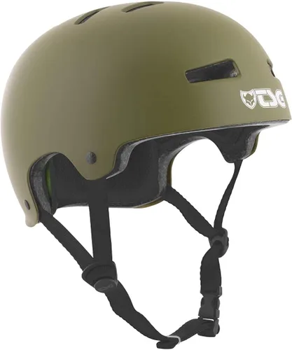 Miniatura 40 de TSG Evolution - Casco de bicicleta y patinaje para ciclismo, BMX, patinaje, patinaje, patinaje en línea, longboarding, triple certificación, Negro