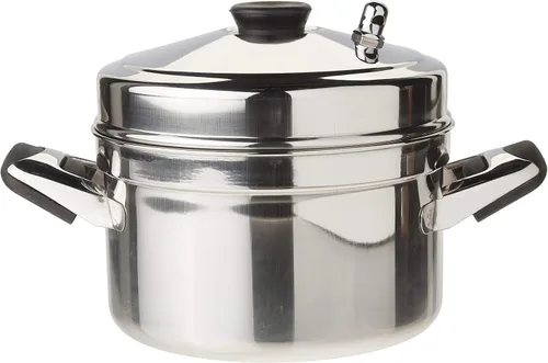 Miniatura 2 de Tabakh HIC-204 - Cocina Idli de acero inoxidable con soporte tipo Hawkins, hace 12