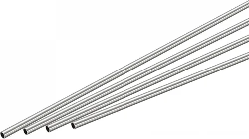 Miniatura 6 de uxcell Tubo redondo de acero inoxidable 304 0.079 in OD 0.008 in espesor de pared 11.811 in longitud 4 piezas