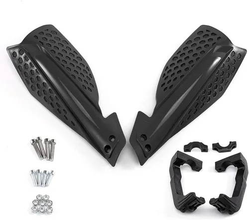 Miniatura 3 de Guardamanos para motos universales de 7/8" (22mm) para motocross (negro)