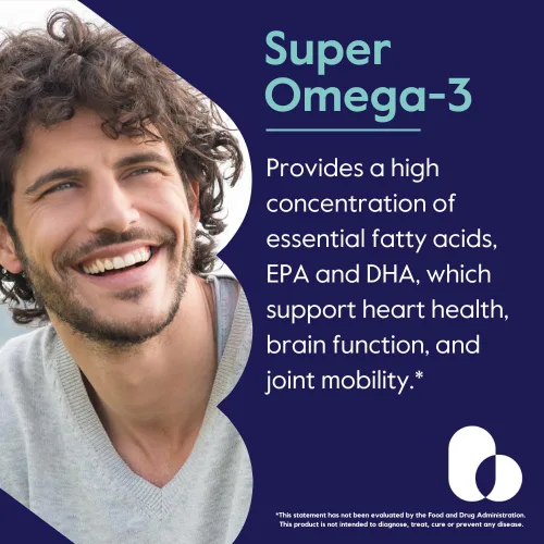 Miniatura 4 de Super Omega-3 1000mg (120 cápsulas blandas)