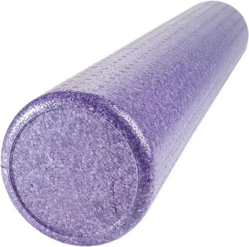Miniatura 19 de JFIT High Density Foam Roller – EPP Deep Tissue Massage Roller for Muscle Recovery, Myofascial Release & Stretching Azul solido
