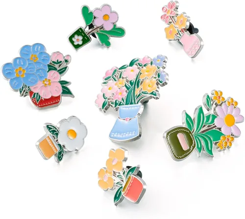 Miniatura 127 de Pandahall - Broches esmaltados de aleación con varios temas, broche de solapa, juego de pines esmaltados