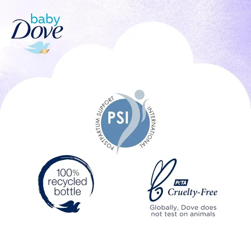 Miniatura 9 de Baby Dove Jabón Corporal para Piel Sensible de Bebé Baño Tranquilo Hidratante para un Baño Tranquilo de Bebé Hipoalergénico y Sin Lágrimas, Elimina