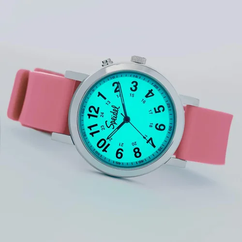 Miniatura 2 de Speidel Glow Scrub Watch,Electroluminescent Dial,Nurses,Doctors,Students 3ATM, Engraveable