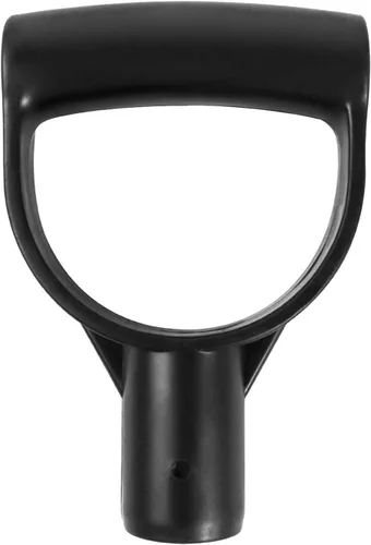 Miniatura 8 de QWORK Pala con mango de agarre en D, paquete de 4 1-1/8" de diámetro interior PVC Mango de pala con agarre en D de forma reemplazable