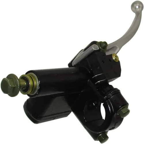 Miniatura 3 de DJ-Motor Palanca de embrague de freno hidráulico delantera izquierda de 0.866 in, cilindro maestro, tornillo banjo de 0.315 in para motocicleta Pit