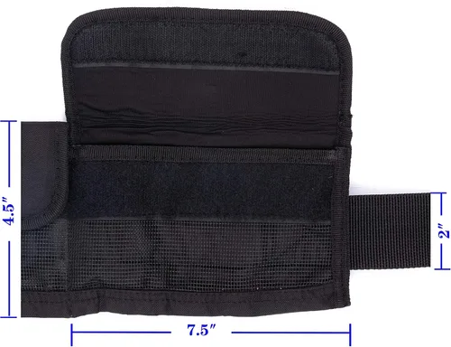 Miniatura 4 de 4 cinturones de neopreno para buceo de bolsillo, nailon para pesca con lanza para cintura de 32 a 52 pulgadas, hebilla de liberación rápida
