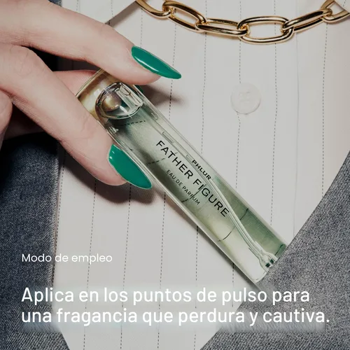 Miniatura 4 de PHLUR Perfume de figura padre para mujeres y hombres, 0.3 fl oz – Eau de Parfum de higo y vainilla, fragancia verde fresca con lirio de agua