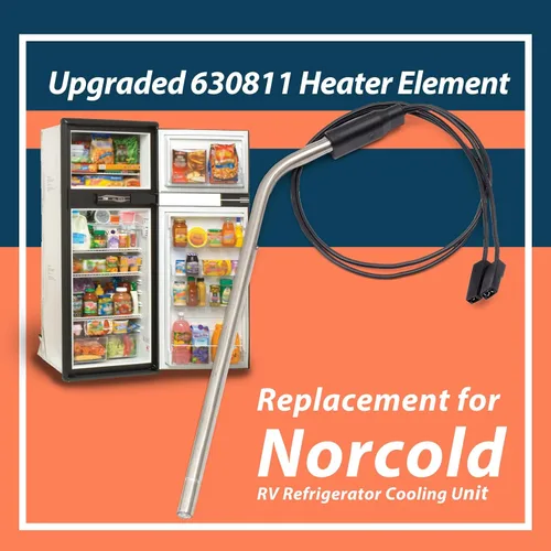 Miniatura 2 de Repuesto de elemento calefactor de refrigerador 630811 actualizado para unidad de refrigeración Norcold RV Rridge serie N1095 N61 N62 N64 N81 N82
