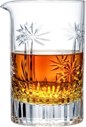 Miniatura 12 de Homestia Vaso mezclador de cóctel de cristal con tallo de 22 onzas, vidrio agitador sin plomo con base pesada para Martini, Old Fashioned