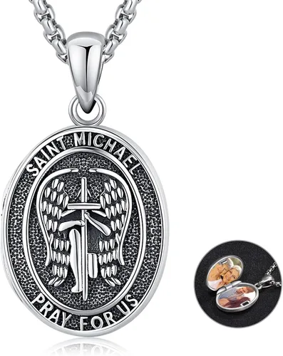 Mandala Necklace 925 Sterling Silver Lotus Flower Necklace, Om Necklace Vintage Viking Amulet Pendan Necklacet Gift