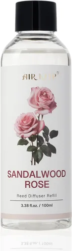 Miniatura 27 de Airkeep recambio de aceite para difusor de varillas con varillas difusoras, 6.76 Fl Oz (200ml) aceites perfumados de vainilla de cachemira