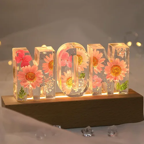 Miniatura 4 de Bases de exhibición de luces LED rectangulares de 6 pulgadas, pedestales de visualización rectangulares, 2 soportes de base iluminados de madera
