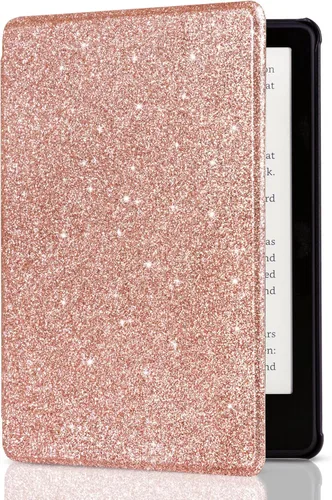 Miniatura 20 de CoBak Funda para Todos los Kindle Nuevos de 6 Pulgadas 2024 y 2022 (11ª Generación) - Cubierta Inteligente de Cuero PU, Suspensión y Activación