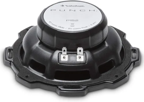 Miniatura 8 de Rockford Fosgate P152 Punch Altavoces coaxiales de 2 vías de gama completa de 5.25 pulgadas, color negro (par)