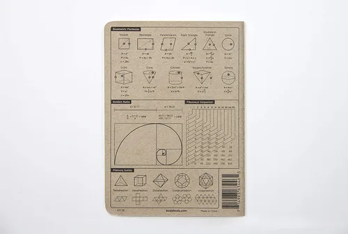 Miniatura 15 de KOALA TOOLS Mini cuaderno de papel cuadriculado 5" x 7", 60 pp. - Juego de cuadernos de campo cuadriculado, cuadrícula y gráficos - Para uso