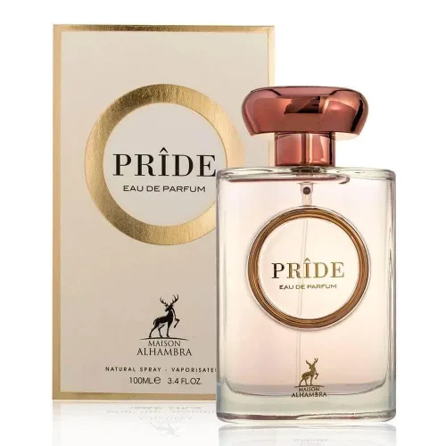 Maison Alhambra Pride Eau de Parfum - Fragancia de lujo de larga duración de 3.4 fl oz para mujer, elegante perfume floral y afrutado con notas de
