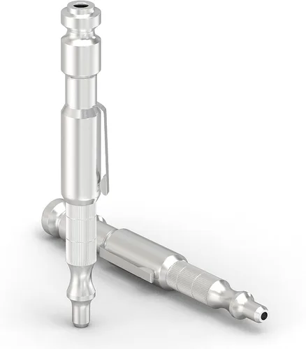 Miniatura 4 de Gasher 5 piezas de pistola de aire de bolsillo ajustable con enchufe tipo T de 1/4