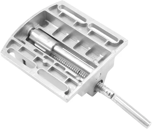 Miniatura 7 de Prensa de taladro de 2.5 pulgadas, alicates de punta plana, sujeción de doble pista, abrazadera de perforación industrial resistente que sujeta