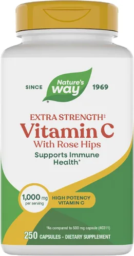 Miniatura 9 de Nature's Way Vitamina C-500 con Rose HIPS; 1000 mg por porción; 100 cápsulas