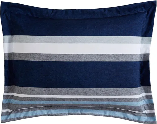Miniatura 4 de Nautica - Juego de edredón individual/individual XL, ropa de cama suave y cepillada con sensación relajada para uso durante todo el año, juego